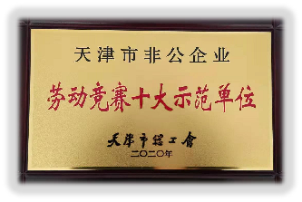 天津市非公企業(yè)勞動(dòng)競(jìng)賽十大示范單位